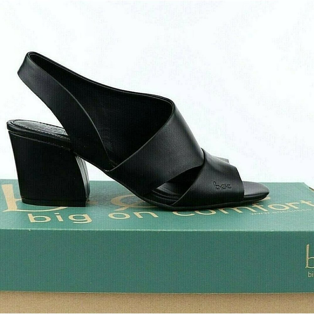 b.o.c. EMILIA Womens Black Heeled Sandals Size 9